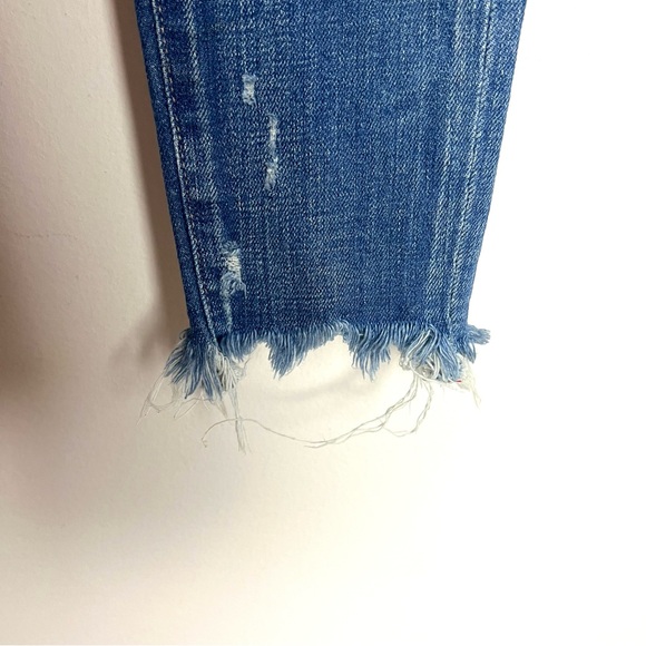 Moussy Vintage Ridgewood Distressed Mid Rise Skinny Jeans - Picture 7 of 11